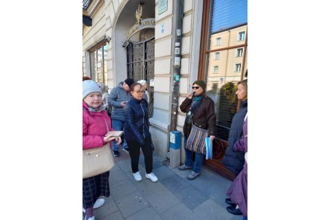 Spacer Seniorów po Białymstoku - Szlakiem Białostockich Widzimisiów