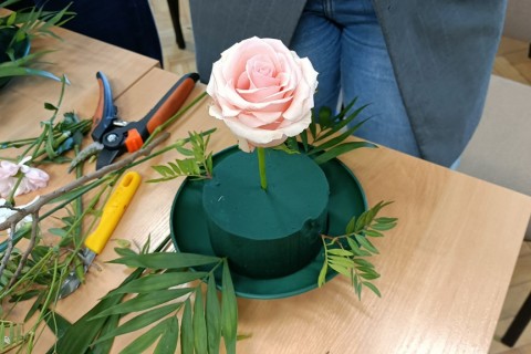 Warsztaty florystyczne dla dorosłych - Wiosenna kompozycja na stół