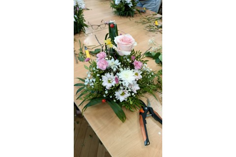 Warsztaty florystyczne dla dorosłych - Wiosenna kompozycja na stół