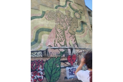 Spacer rodzinny po Białymstoku - Śródmiejskie murale