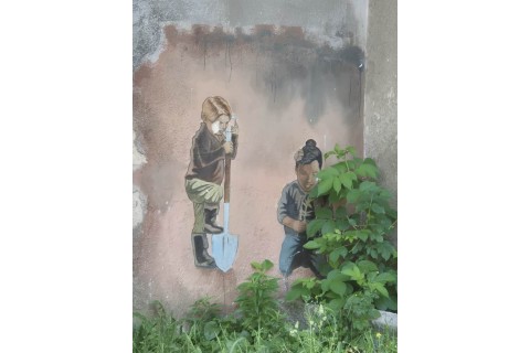 Spacer rodzinny po Białymstoku - Śródmiejskie murale