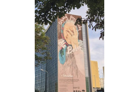 Spacer rodzinny po Białymstoku - Śródmiejskie murale