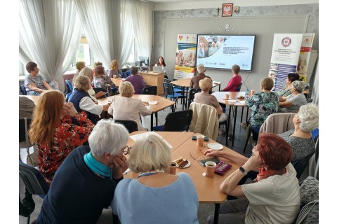 Spotkanie w ramach ogólnopolskiego programu „Senior w roli głównej
