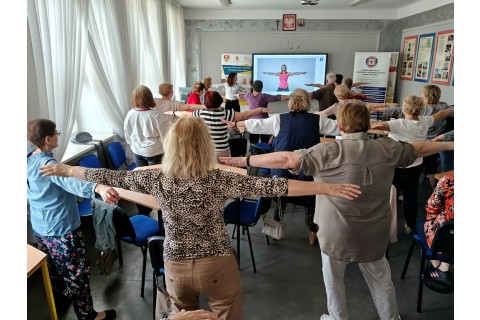 Spotkanie w ramach ogólnopolskiego programu „Senior w roli głównej