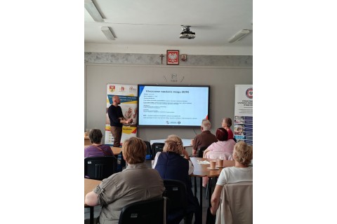 Spotkanie w ramach ogólnopolskiego programu „Senior w roli głównej