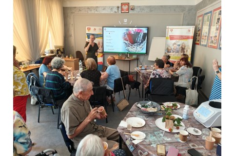 Warsztaty hortiterapeutyczne dla seniorów „Smak zdrowia”