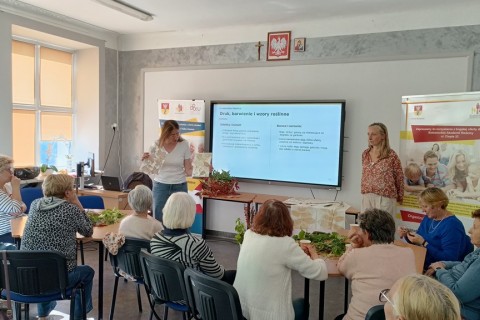 Warsztaty hortiterapeutyczne dla seniorów  „Czas uważności”