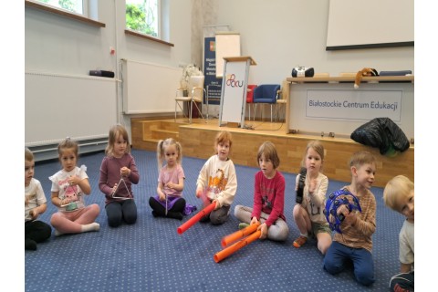 Zajęcia umuzykalniające dla dzieci w wieku 4-6 lat