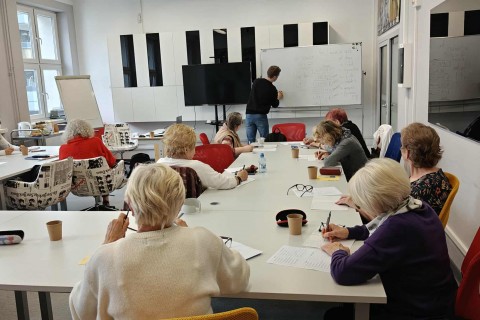 Zajęcia j. angielskiego dla seniorów