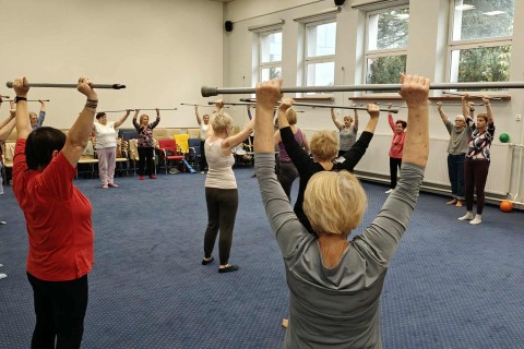 Trening medyczny dla seniorów - grupa II
