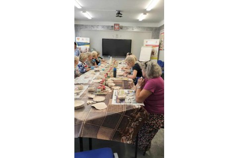 Warsztaty garncarstwa dla seniorów