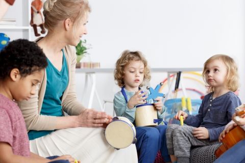 Zajęcia umuzykalniające dla dzieci w wieku 4-5 lat