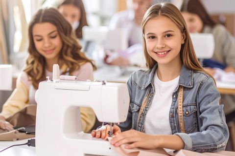 Warsztaty szycia na maszynie dla nastolatków 11+